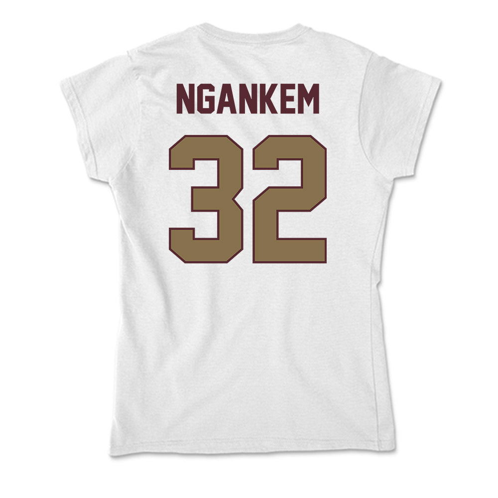 Texas State - NCAA Women's Soccer : Jenny Ngankem - Soft Style Women’s T-Shirt-1
