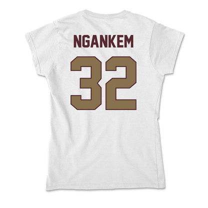 Texas State - NCAA Women's Soccer : Jenny Ngankem - Soft Style Women’s T-Shirt-1