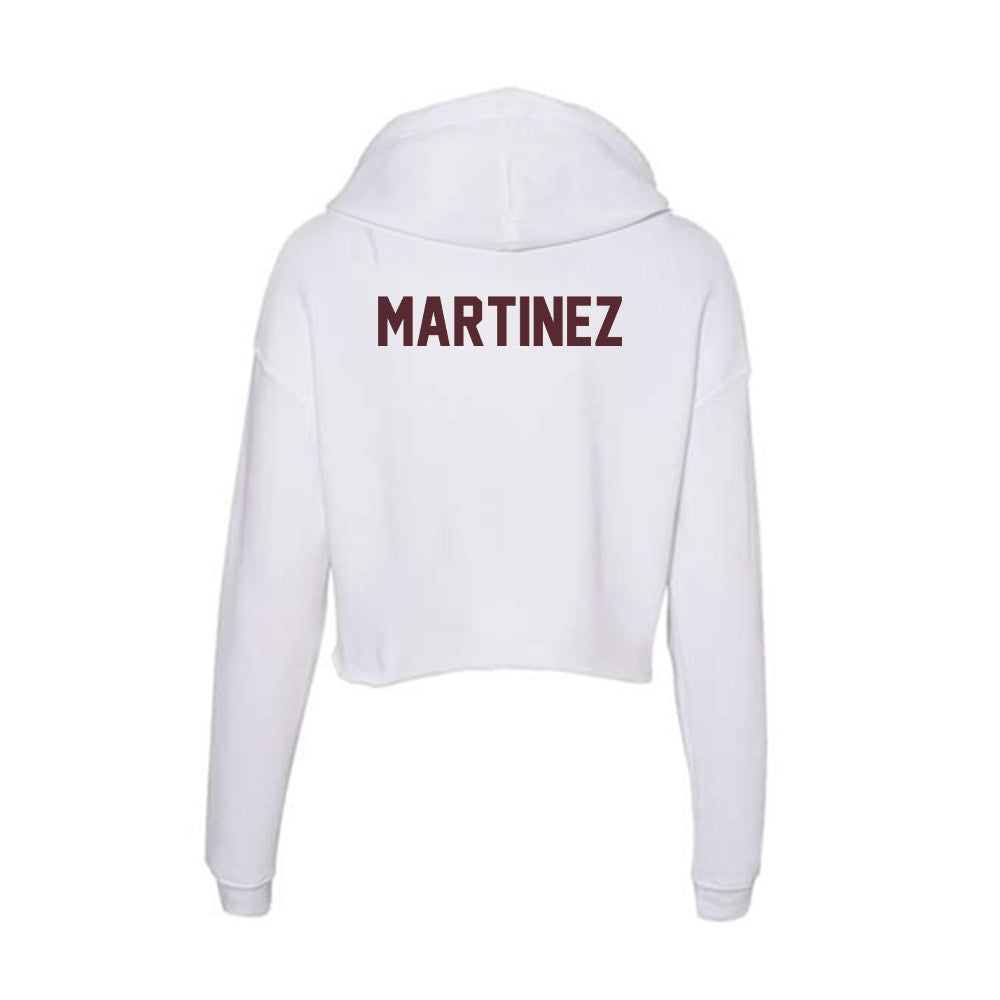 Texas State - NCAA Cheerleading : Sofia Martinez - Women's Crop Fleece Hoodie-1