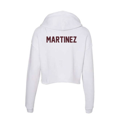Texas State - NCAA Cheerleading : Sofia Martinez - Women's Crop Fleece Hoodie-1