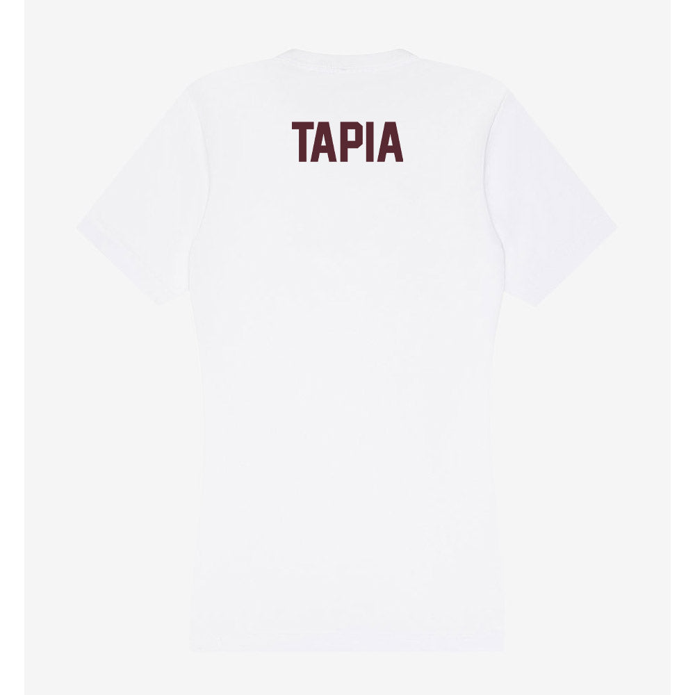 Texas State - NCAA Cheerleading : Addison Tapia - Women's V-Neck T-Shirt-1