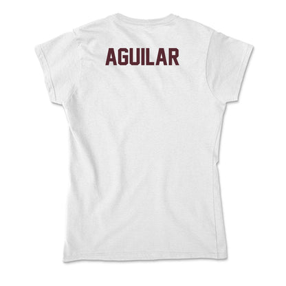 Texas State - NCAA Men's Cross Country : Nathaniel Aguilar - Soft Style Women’s T-Shirt-1