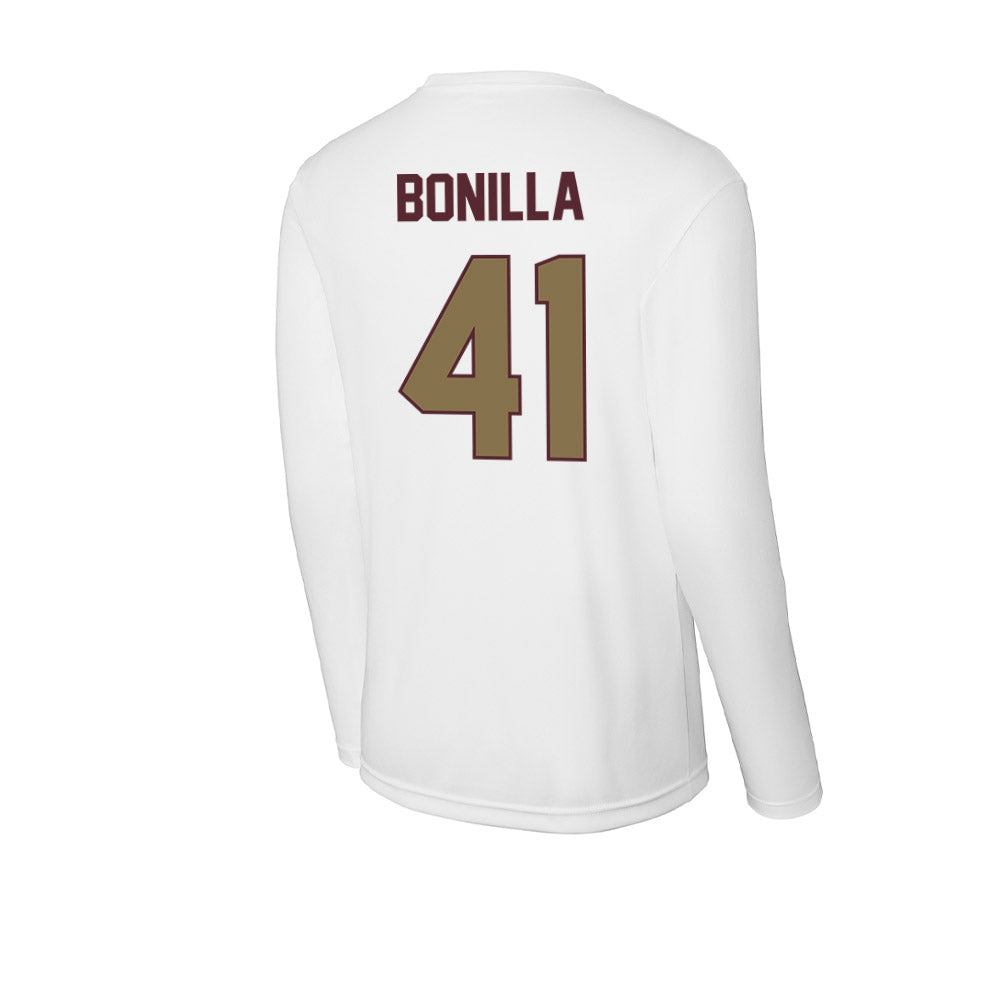 Texas State - NCAA Football : Jacob Bonilla - Activewear Long Sleeve T-Shirt-1