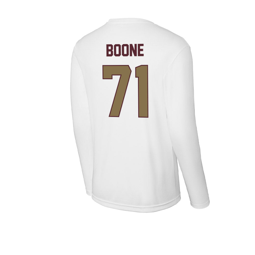 Texas State - NCAA Football : William Boone - Activewear Long Sleeve T-Shirt-1