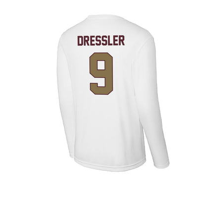 Texas State - NCAA Softball : Jayleigh Dressler - Activewear Long Sleeve T-Shirt-1