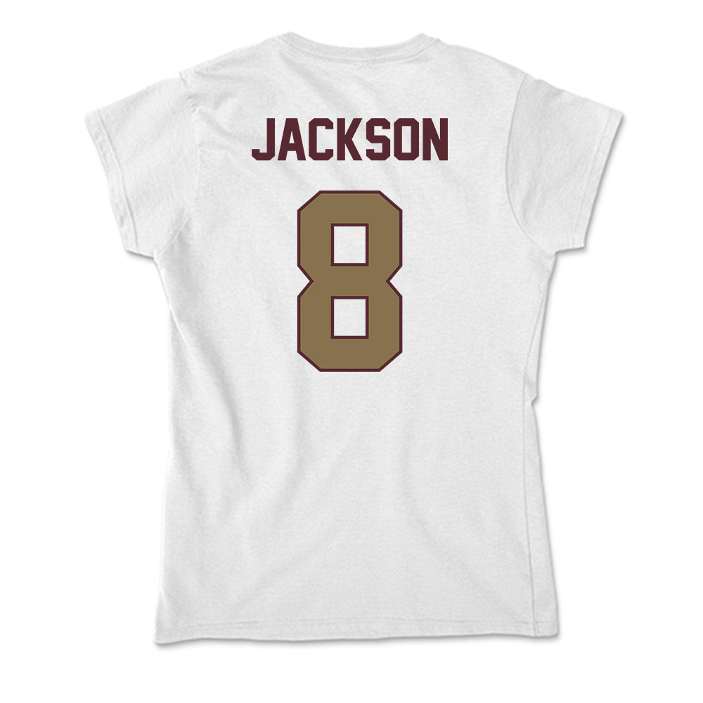 Texas State - NCAA Football : Brad Jackson - Soft Style Women’s T-Shirt-1