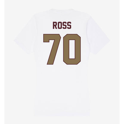 Texas State - NCAA Football : Ameer Ross - Women's V-Neck T-Shirt-1