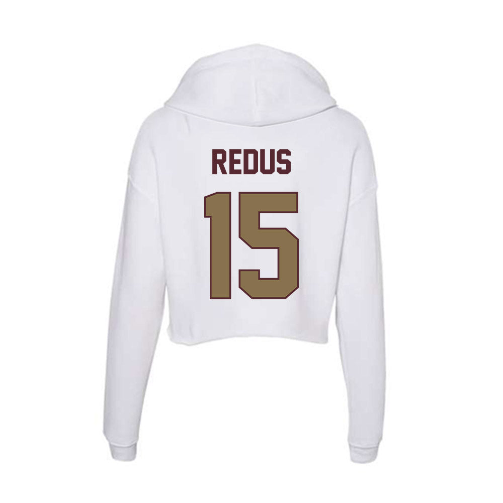 Texas State - NCAA Women's Soccer : Audrey Redus - Women's Crop Fleece Hoodie-1