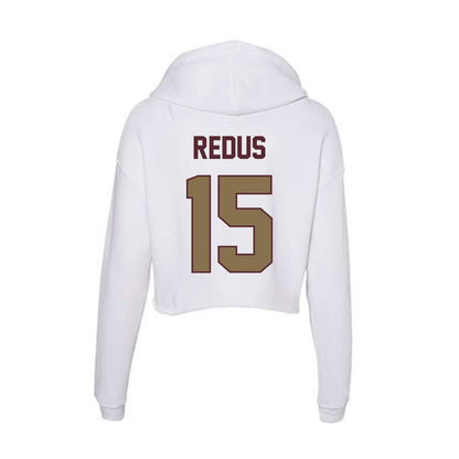 Texas State - NCAA Women's Soccer : Audrey Redus - Women's Crop Fleece Hoodie-1