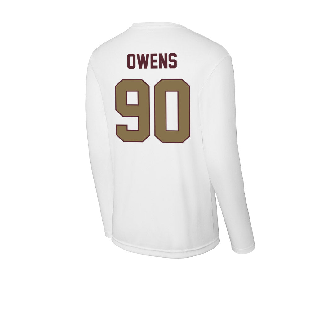 Texas State - NCAA Football : Chancellor Owens - Activewear Long Sleeve T-Shirt-1