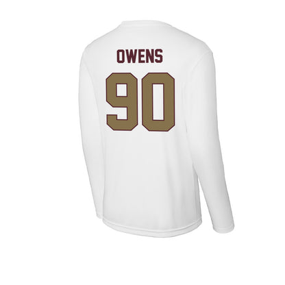 Texas State - NCAA Football : Chancellor Owens - Activewear Long Sleeve T-Shirt-1