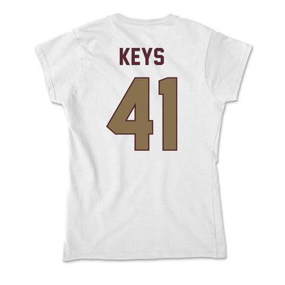 Texas State - NCAA Football : Dante Keys - Soft Style Women’s T-Shirt-1