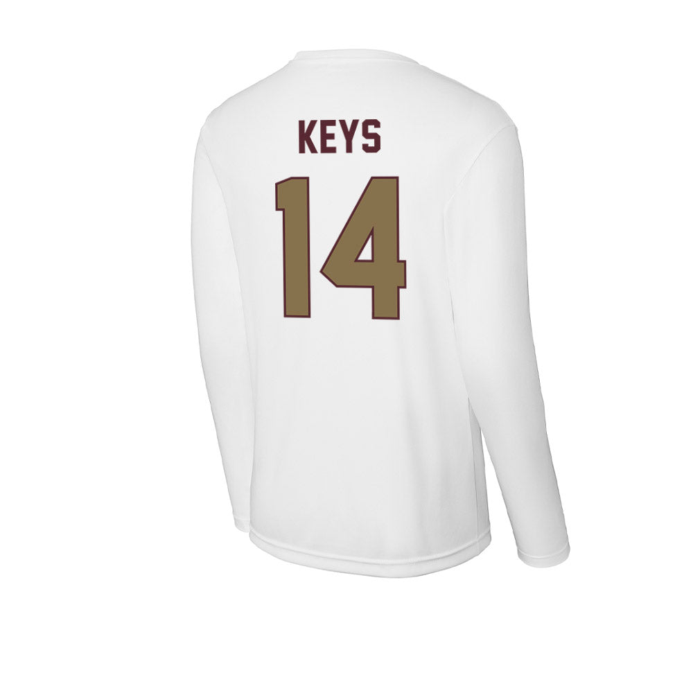 Texas State - NCAA Football : Dante Keys - Activewear Long Sleeve T-Shirt-1