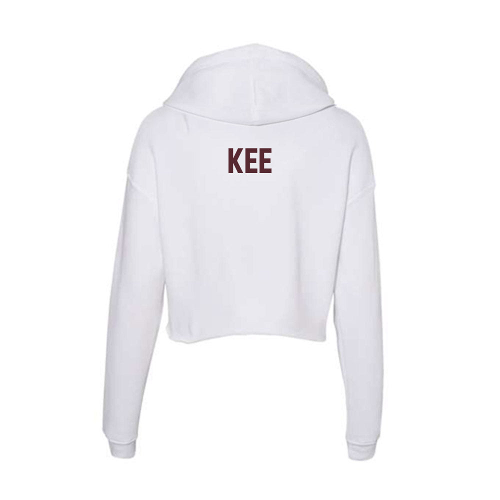 Texas State - NCAA Cheerleading : Carson Kee - Women's Crop Fleece Hoodie-1