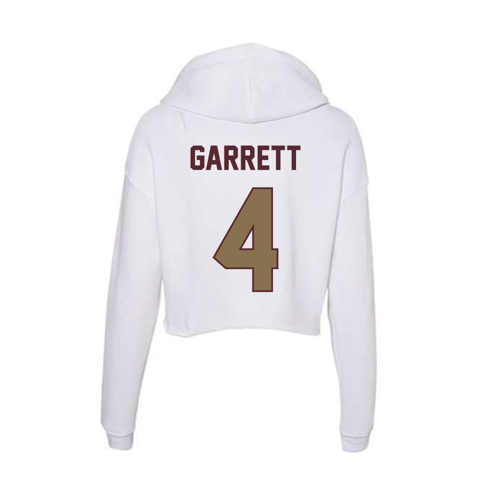 Texas State - NCAA Softball : Mayson Garrett - Women's Crop Fleece Hoodie-1