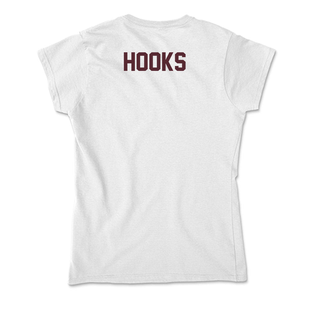 Texas State - NCAA Men's Track & Field : Damacio Hooks - Soft Style Women’s T-Shirt-1