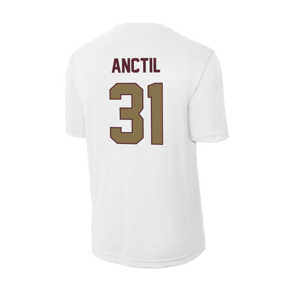 Texas State - NCAA Baseball : Justin Anctil - Activewear T-Shirt-1