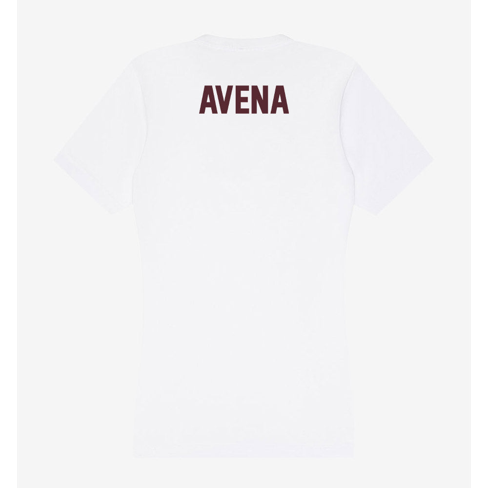Texas State - NCAA Men's Track & Field : Esteban Avena - Women's V-Neck T-Shirt-1