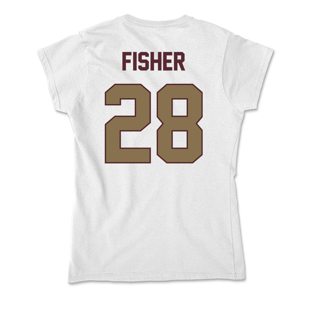 Texas State - NCAA Women's Soccer : Annabelle Fisher - Soft Style Women’s T-Shirt-1