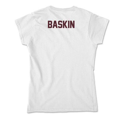Texas State - NCAA Women's Track & Field : Bostyn Baskin - Soft Style Women’s T-Shirt-1