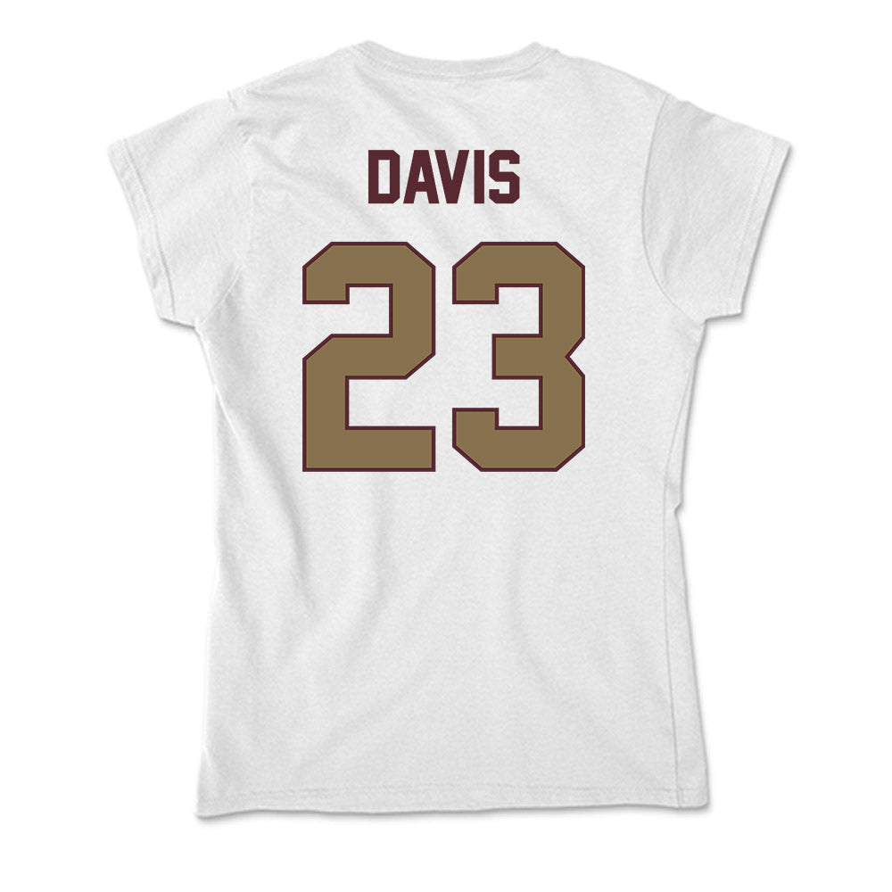 Texas State - NCAA Football : Darius Davis - Soft Style Women’s T-Shirt-1