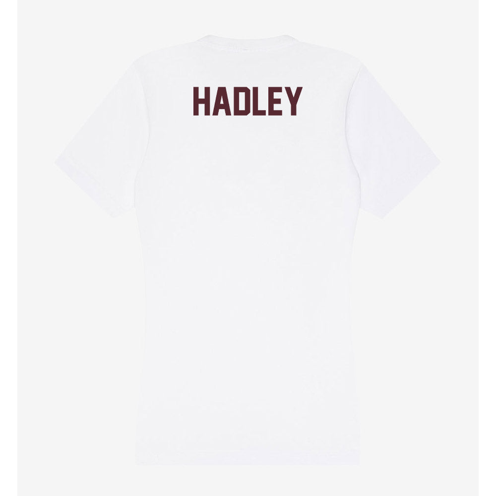 Texas State - NCAA Cheerleading : Lyndi Hadley - Women's V-Neck T-Shirt-1