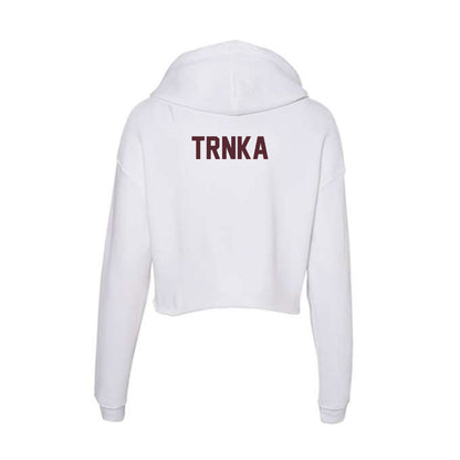 Texas State - NCAA Cheerleading : Helena Trnka - Women's Crop Fleece Hoodie-1