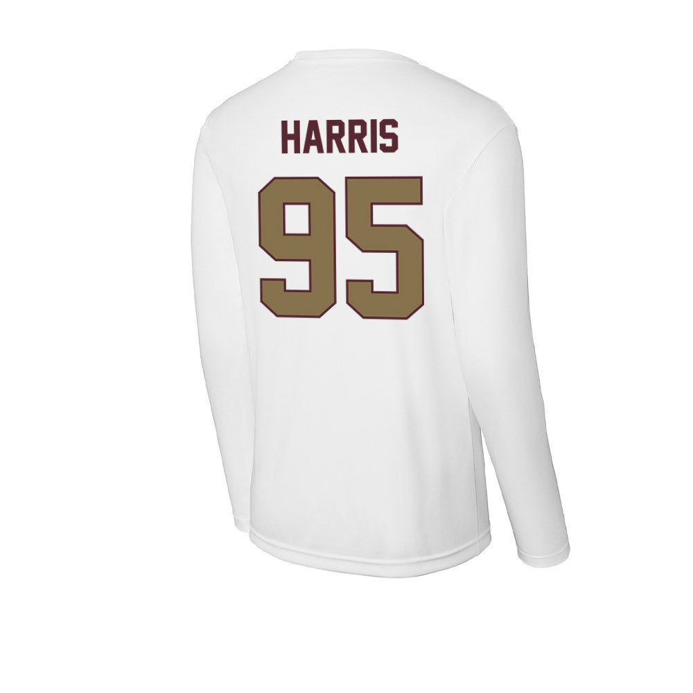 Texas State - NCAA Football : Jaylen Harris - Activewear Long Sleeve T-Shirt-1