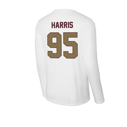 Texas State - NCAA Football : Jaylen Harris - Activewear Long Sleeve T-Shirt-1