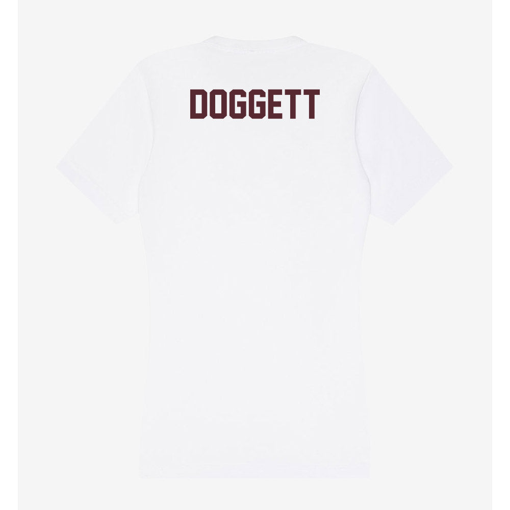 Texas State - NCAA Cheerleading : Ryan Doggett - Women's V-Neck T-Shirt-1