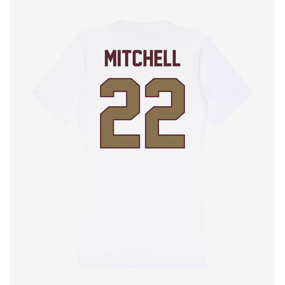 Texas State - NCAA Football : Will Mitchell - Women's V-Neck T-Shirt-1