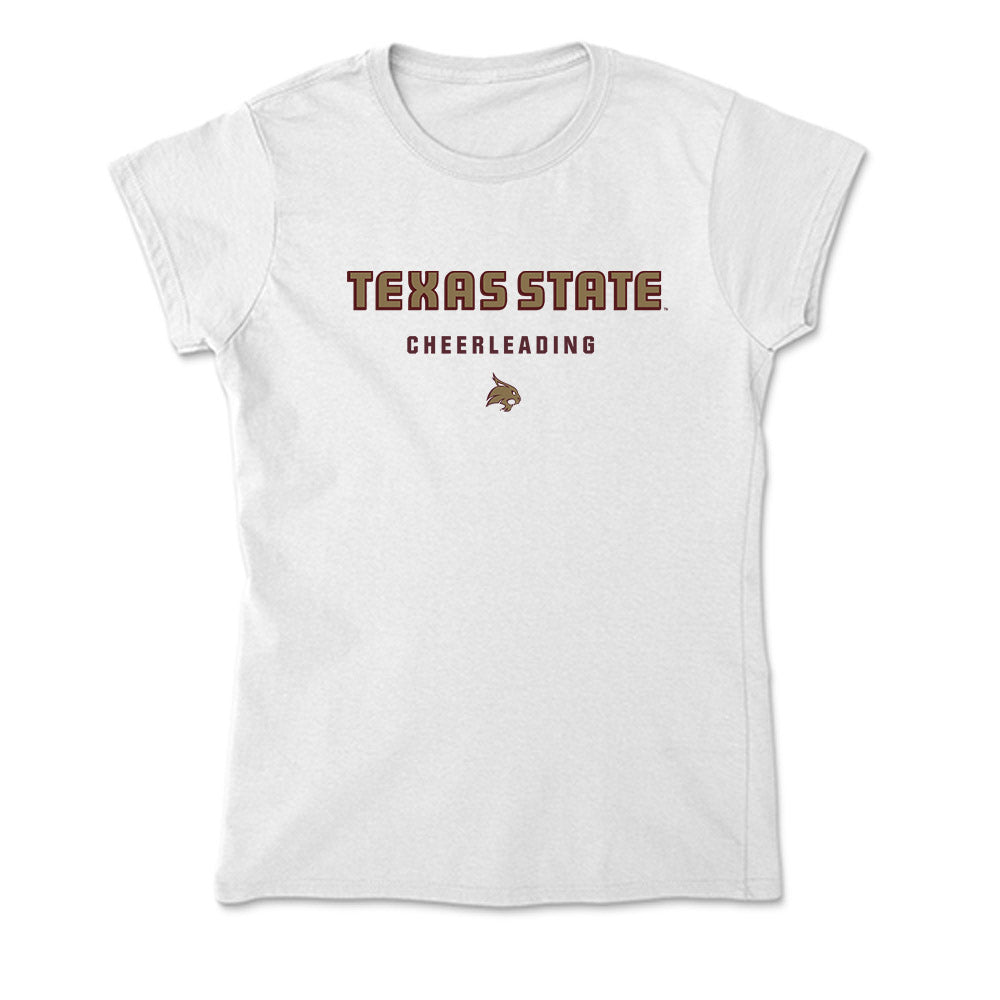 Texas State - NCAA Cheerleading : Ella Ramon - Soft Style Women’s T-Shirt-0