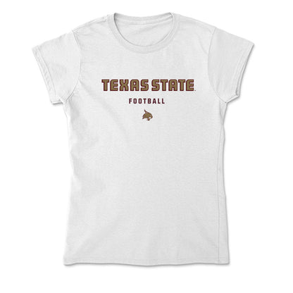 Texas State - NCAA Football : skylar lewis - Soft Style Women’s T-Shirt-0