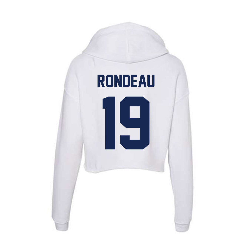 Dayton - NCAA Baseball : Lukasz Rondeau - Women's Crop Fleece Hoodie-1