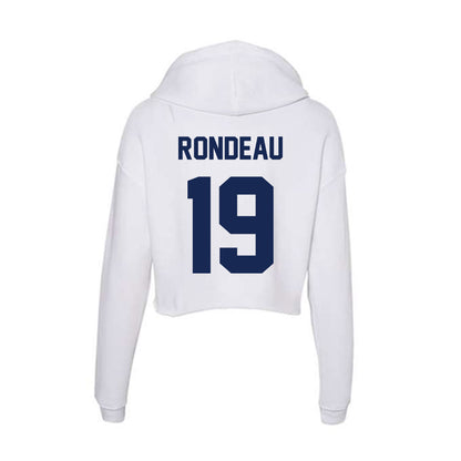 Dayton - NCAA Baseball : Lukasz Rondeau - Women's Crop Fleece Hoodie-1
