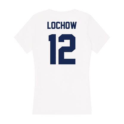Dayton - NCAA Football : Gavin Lochow - Women's V-Neck T-Shirt-1