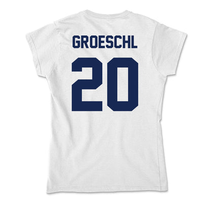 Dayton - NCAA Baseball : Ben Groeschl - Soft Style Women’s T-Shirt-1