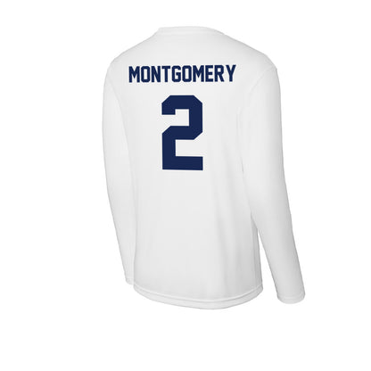 Dayton - NCAA Men's Basketball : De'Shayne Montgomery - Activewear Long Sleeve T-Shirt-1