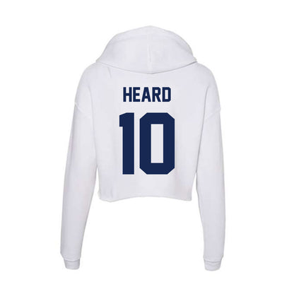 Dayton - NCAA Men's Basketball : Bryce Heard - Women's Crop Fleece Hoodie-1