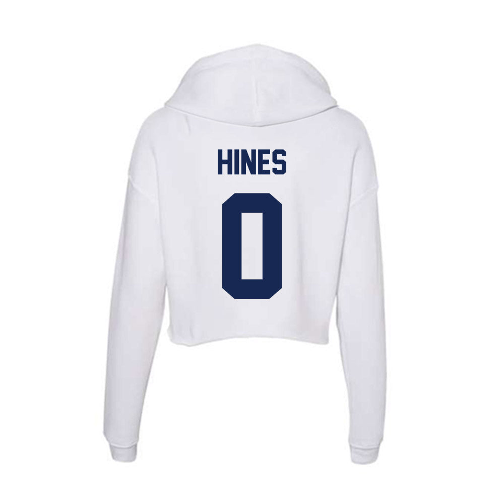 Dayton - NCAA Football : Brady Hines - Women's Crop Fleece Hoodie-1