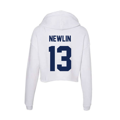 Dayton - NCAA Women's Soccer : Emery Newlin - Women's Crop Fleece Hoodie-1