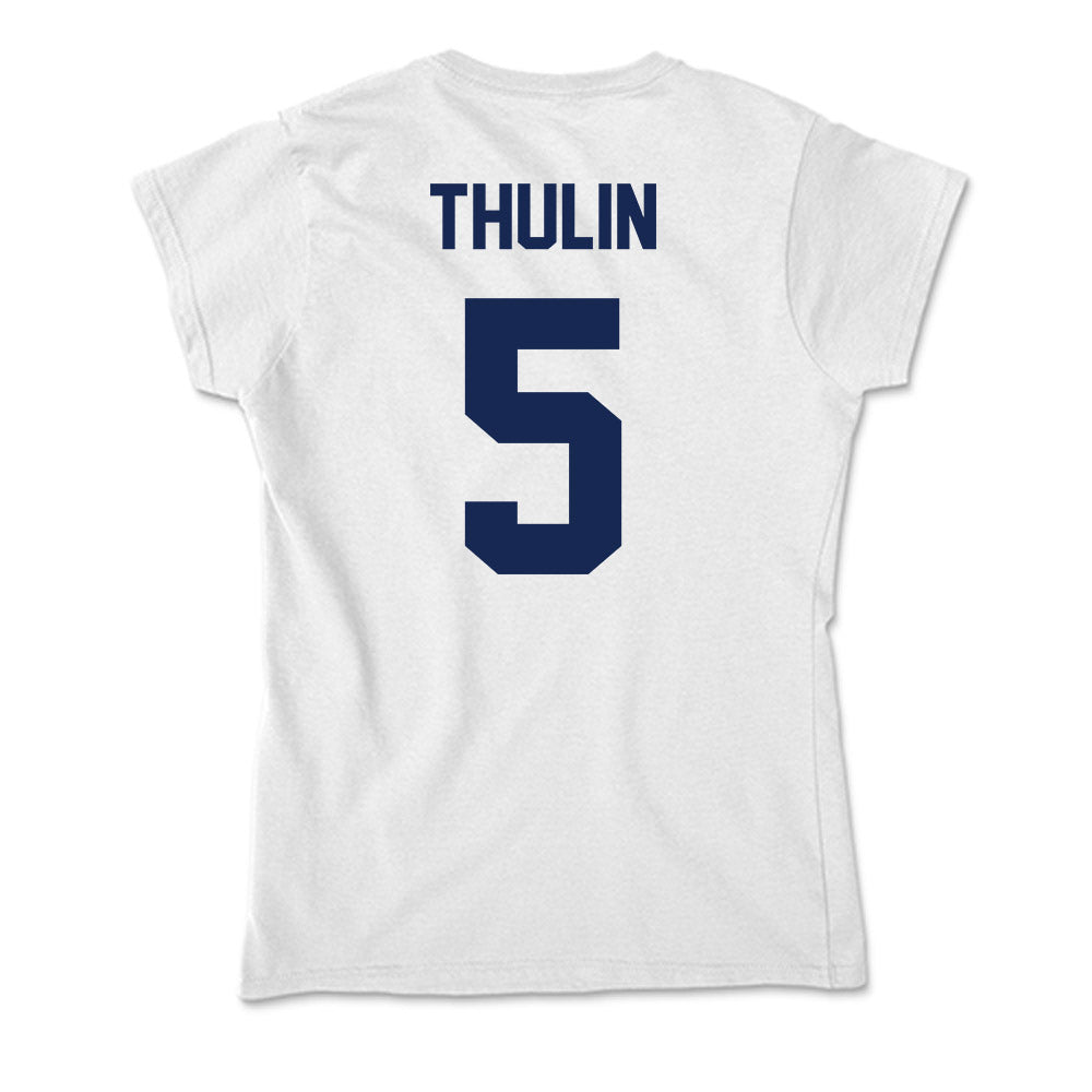 Dayton - NCAA Football : Ethan Thulin - Soft Style Women’s T-Shirt-1
