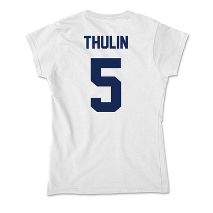 Dayton - NCAA Football : Ethan Thulin - Soft Style Women’s T-Shirt-1