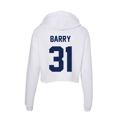 Dayton - NCAA Women's Volleyball : Lillian Barry - Women's Crop Fleece Hoodie-1