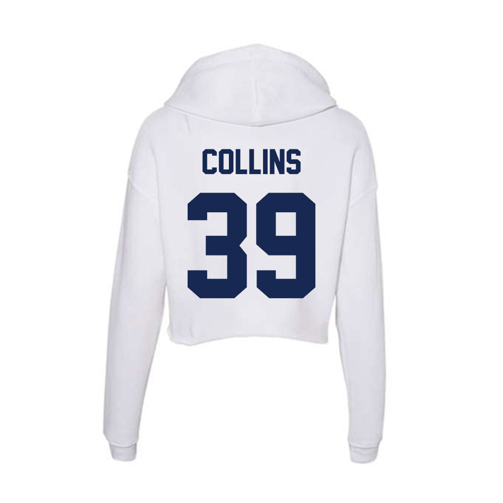 Dayton - NCAA Baseball : Lucas Collins - Women's Crop Fleece Hoodie-1
