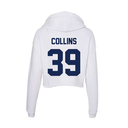 Dayton - NCAA Baseball : Lucas Collins - Women's Crop Fleece Hoodie-1