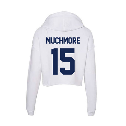 Dayton - NCAA Football : Sawyer Muchmore - Women's Crop Fleece Hoodie-1