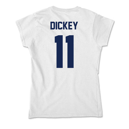 Dayton - NCAA Men's Basketball : Evan Dickey - Soft Style Women’s T-Shirt-1