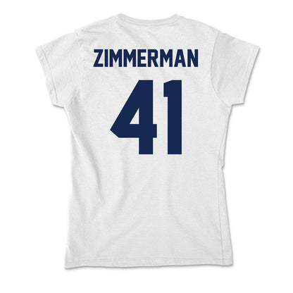Dayton - NCAA Baseball : Jack Zimmerman - Soft Style Women’s T-Shirt-1