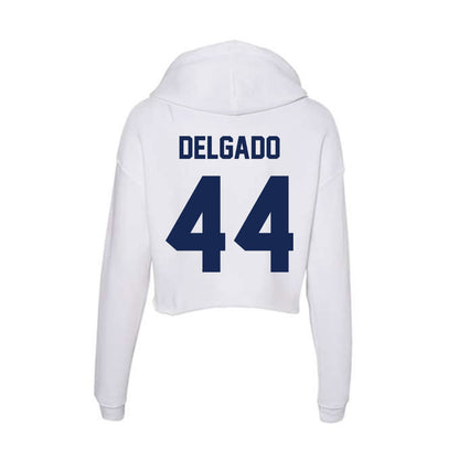 Dayton - NCAA Baseball : JP Delgado - Women's Crop Fleece Hoodie-1
